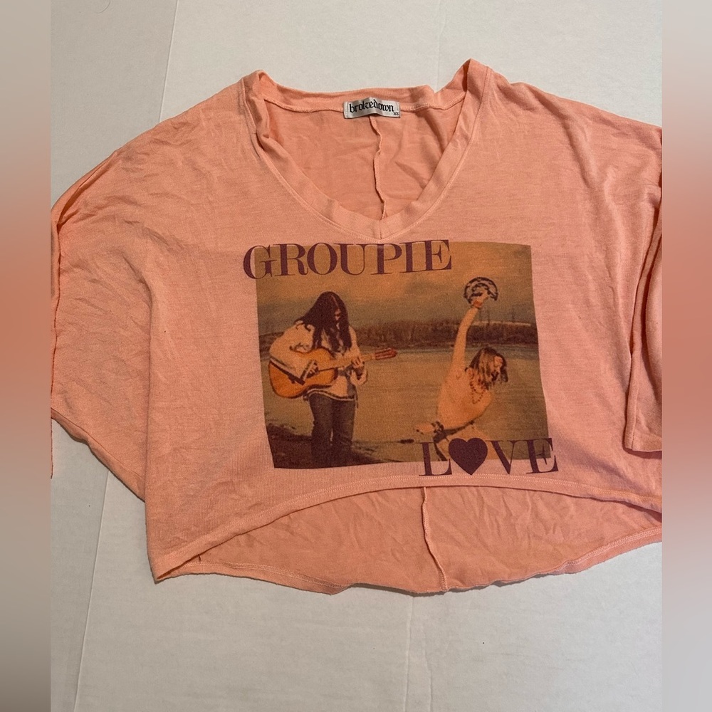 Brokedown Groupie Love Top XS